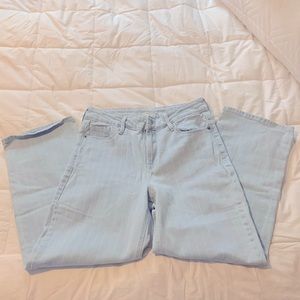 Slim Wide Leg Jeans